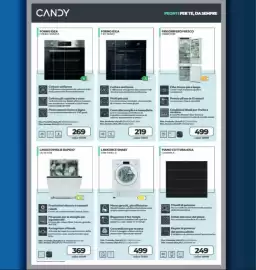 Volantino Elettrosintesi Pagina 26: Lavatrice Smart €499,00, Forno Idea €219,00