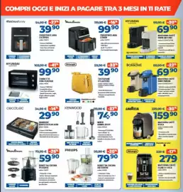Volantino Elettrosintesi Pagina 4: DeLonghi Tostapane CTLAP2203 €39,90, Moulinex friggitrice aria €99,90