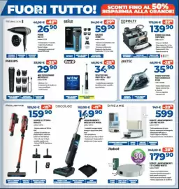 Volantino Elettrosintesi Pagina 5: Scopa elettrica Rowenta RH1872 €159,90, Remington Phon D5715 €26,90