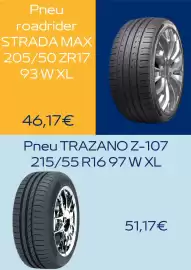 Folheto Norauto Página 2: ZuperBoc €51,17, Pneu roadrider strada max €46,17