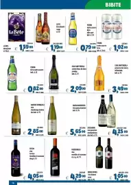 Volantino Del Prete Distribuzioni Pagina 16: Borgo Divino vino bianco/rosso €1,05, Maestri Vernacoli Chardonnay €2,85