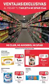 Folleto SPAR Gran Canaria Página 1: Foxy - papel de cocina €4,19, Chips ahoy - galletas €1,75