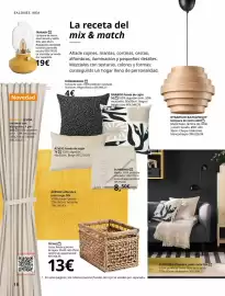 Catálogo IKEA Página 18: Ikea - lámpara de mesa €19,00, Haysdjup lampara de techo €64,00