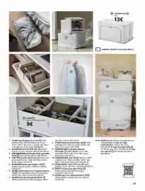 Catálogo IKEA Página 31: Caja €13,00, Skub €9,00