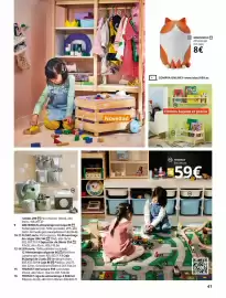 Catálogo IKEA Página 41: Grejsimojs almacenaje con tapa €8,00, Trofast - estufacturna €59,00