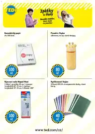 TEDi leták Strana 2: Go copy kancelářský papír €100,00, Stylex pouzdro silikonové €80,00