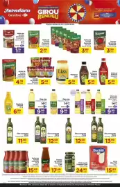 Folheto Carrefour Página 2: Maria - óleo composto €12,99, Pomarola - molho de tomate €2,99