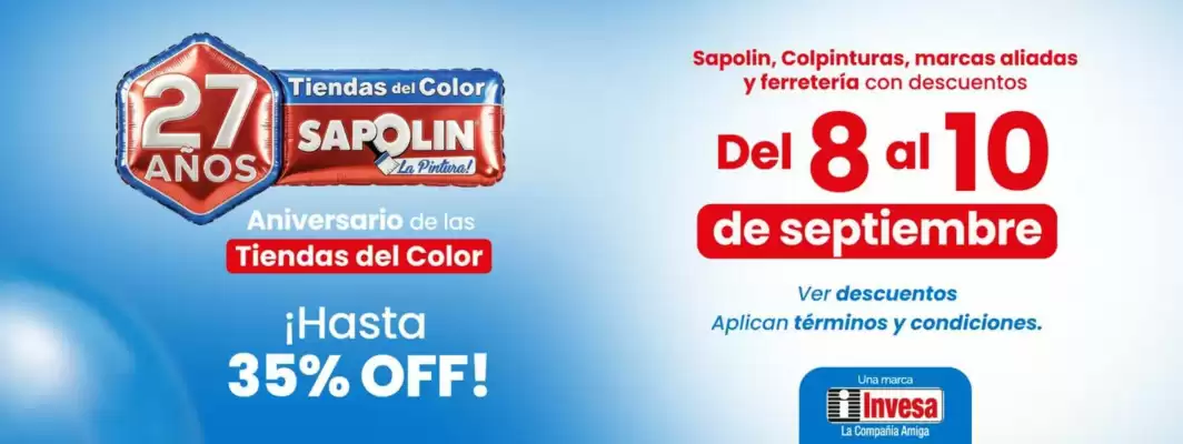 Sapolin (válido hasta 12-09)