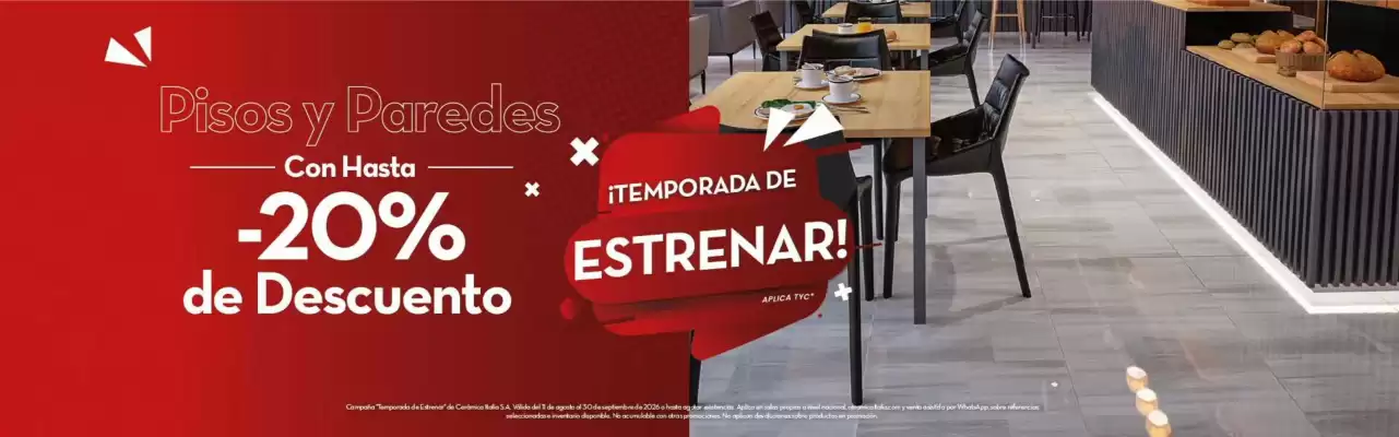 Cerámica Italia (válido hasta 2-10)