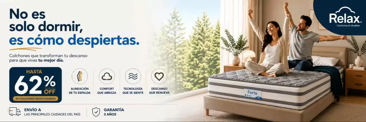 Colchones Relax (válido hasta 15-09)