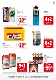 Colruyt folder Pagina 27: Jupiler pils €25,58, Corona extra pils €10,08