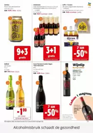 Colruyt folder Pagina 29: Lindemans Kriek €40,74, Leffe of Corona €13,49