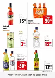 Colruyt folder Pagina 30: Nona Mojito Non-Alcoholic Cocktail €2,55, Aperol Spritz €14,99