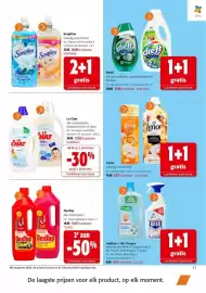 Colruyt folder Pagina 33: Lenor volledig assortiment €8,79, Le Chat alle wasmiddelen €27,83