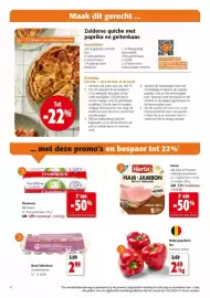 Colruyt folder Pagina 4: Herta ham €5,54, Chavroux alle kazen €5,99
