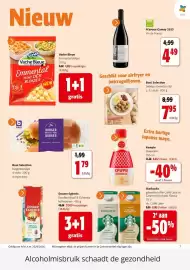 Colruyt folder Pagina 7: Boni Selection burgerbroodjes €1,79, Vache Bleue Emmental blokjes €4,69