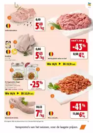 Colruyt folder Pagina 9: Braadkip €5,45, De Vegetarische Slager €2,99