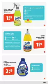 Wibra folder Pagina 13: Dasty afwasmiddel €1,99, Dasty express afwasmiddel €1,99