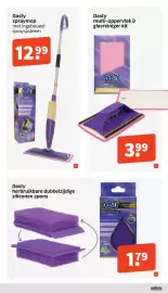 Wibra folder Pagina 27: Dasty herbruikbare dubbelzijdige siliconen spons €1,79