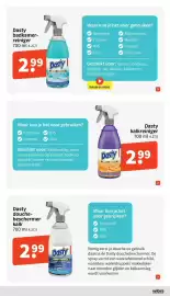 Wibra folder Pagina 9: Dasty kalkreiniger €2,99, Dasty douche-beschermer kalk €2,99