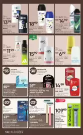 SuperPharm gazetka Strona 14: DOVE antyperspirant roll-on €18,99, Old Spice wybrane antyperspiranty €14,99
