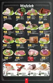 Wafelek gazetka Strona 2: Kabanos Myśliwski Aleksandria €4,99, Golonka z indyka €14,99
