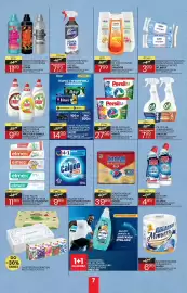Wafelek gazetka Strona 7: LUKSJA ŻEL POD PRYSZNIC SARANTIS €7,99, Somat Kapsułki do zmywarki 5w1 €39,99