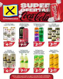 Folheto X Supermercados Página 1: Bebida Energy Monster Sabores €7,99