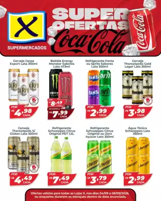 Folheto X Supermercados (válido até 8-09)
