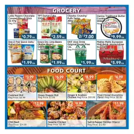 Blue Sky Supermarket flyer week 36 Page 2: Tpt durian cake €2,59, Maltex Malta European Malt Drink Alcohol-Free €5,99