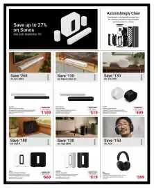 Visions Electronics flyer week 36 Page 6: Sonos Beam (Gen 2), Sonos Era 300 Premium Smart Speaker €499,00