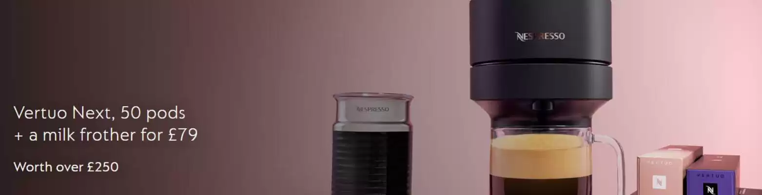 Nespresso (valid until 27-09)