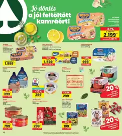 Interspar akciós újság hét 37 Oldal 14: Bud spencer babkonzerv, Twist tonhaltörzs €1.599,00