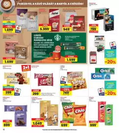 Interspar akciós újság hét 37 Oldal 16: Lindt Gold táblás csokoládé €1.049,00, Chio chips €699,00