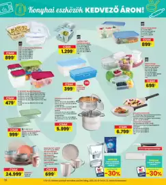 Interspar akciós újság hét 37 Oldal 20: Étkészlet €24.999,00, SimPex click & close üveg ételtároló €899,00