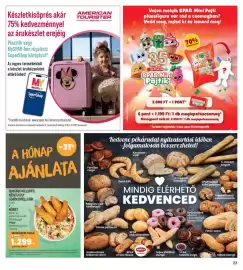 Interspar akciós újság hét 37 Oldal 23: Kukoricapelyhes kentucky csirkemellcsik €1.299,00
