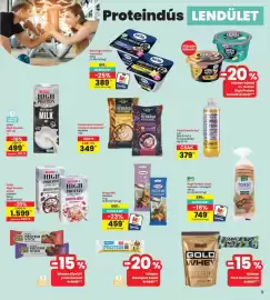 Interspar akciós újság hét 37 Oldal 9: Spar high protein műzli €1.599,00, Milli high protein krémtúró €389,00
