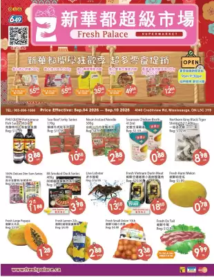 Fresh Palace Supermarket flyer