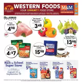 Western Foods flyer week 36 Page 1