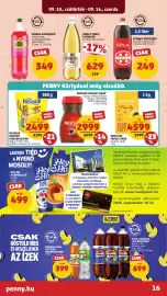 PENNY akciós újság hét 37 Oldal 20: Nescafé instant kávé €2.999,00, Eduscho family kávé €4.599,00
