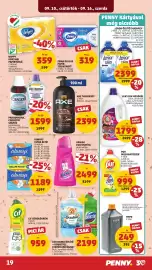 PENNY akciós újság hét 37 Oldal 23: Parodontax, corsodyl szájvíz €15.999,00, Hypo €249,00