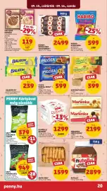 PENNY akciós újság hét 37 Oldal 24: Salty mandulabél €949,00, Raffaello desszert €1.299,00