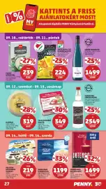PENNY akciós újság hét 37 Oldal 31: Tunguszka strong vodka €2.549,00, Casablanca intenso kávé €1.699,00