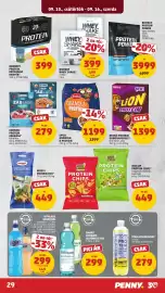 PENNY akciós újság hét 37 Oldal 33: Emco granola & protein €1.199,00, Nestlé protein gabonapehely €1.399,00