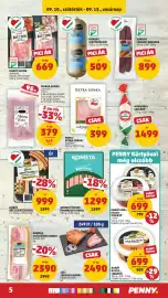 PENNY akciós újság hét 37 Oldal 7: Karátkacsa-libazsír €699,00, Dárdás császárszalonna €2.390,00