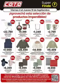 Catálogo Coto semana 36 Página 1: Tender 8 varillas, 80 x 50 x 80 cm. cod. 461862 €22.749,00