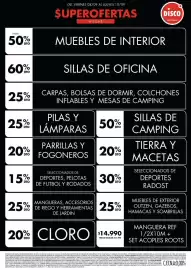Folleto Disco Página 4: Manguera ref 1/2x10m + set acoples roots €14.990,00