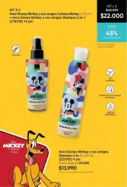 Catálogo Avon Página 10: Avon - disney mickey y sus amigos shampoo 2 en 1 (223305) €13.990,00