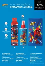 Catálogo Avon Página 11: Avon - marvel spider-man shampoo €13.990,00, Avon - spider-man colonia €1.590,00