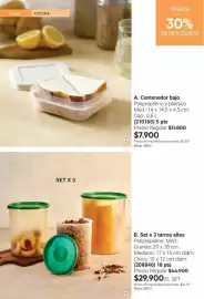 Catálogo Avon Página 45: A. contenedor bajo €7.900,00, Set x 3 tarros altos €29.900,00